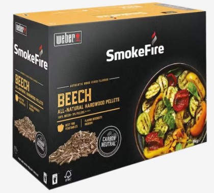 Weber 100 % natürliche Holzpellets Buchenholz, 18292